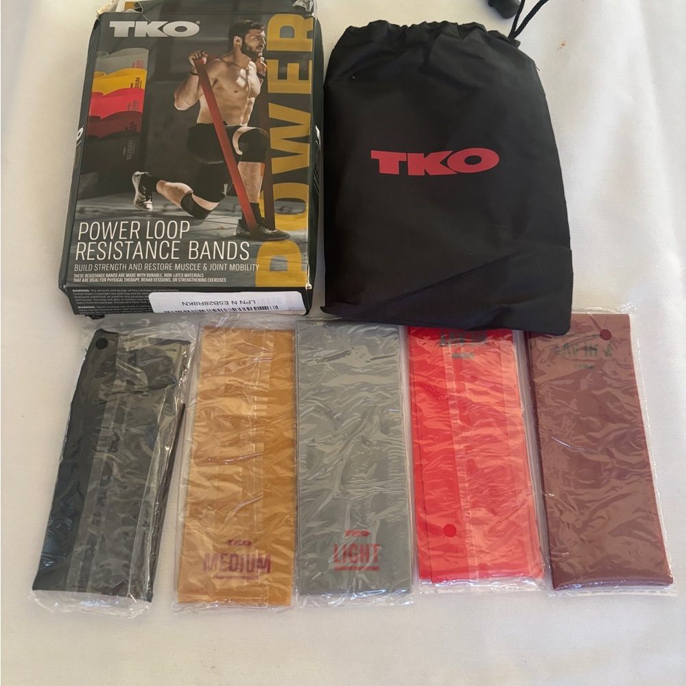 TKO Multi-Color Power Loop Bands